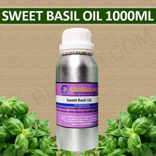 Sweet basil oil 1000ml