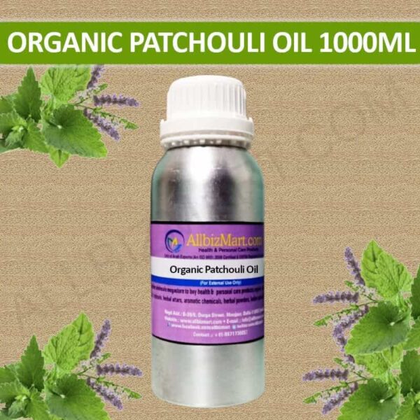 Organic Patchouli Oil 1000ml