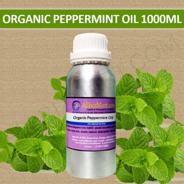 Organic peppermint oil 1000ml