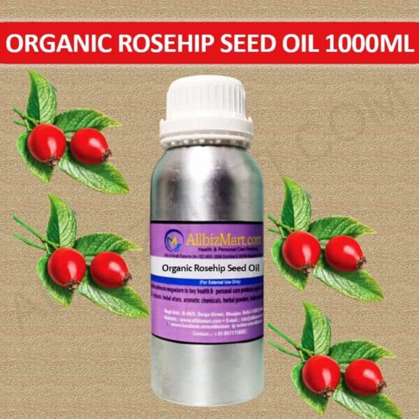 Organic rosehip seed oil 1000ml