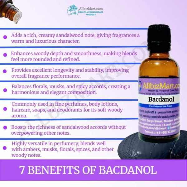 Uses benefits bacdanol