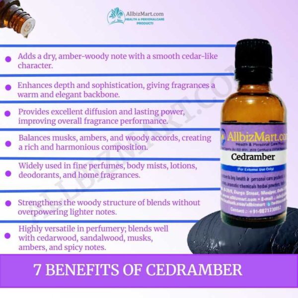 Uses benefits cedramber