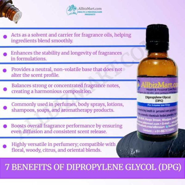 Uses benefits dipropylene glycol dpg