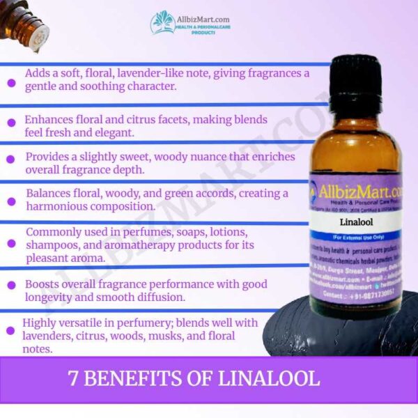 Uses benefits linalool