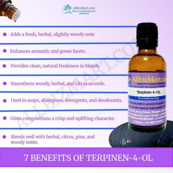 Uses benefits terpinen 4 ol