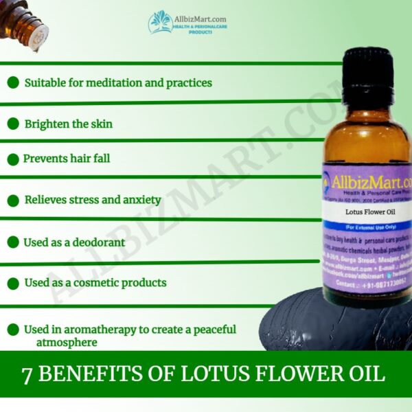 Lotus flower oil