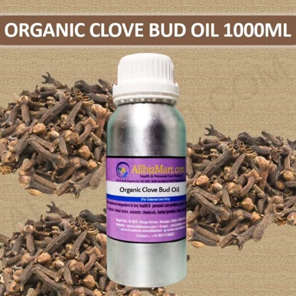 Organic Clove Bud Oil 1000ml