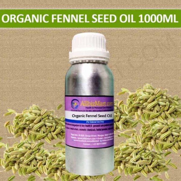 Organic fennel seed oil 1000ml