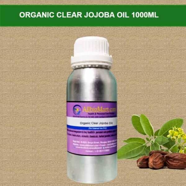 Organic clear jojoba oil 1000ml