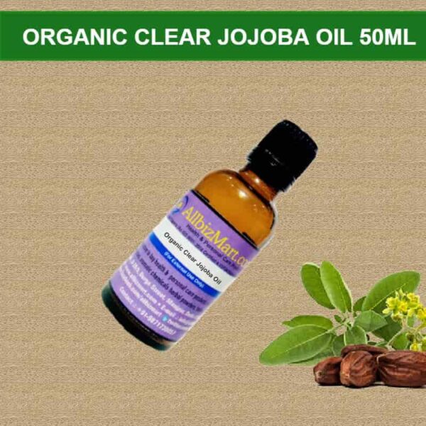 Organic clear jojoba oil 50ml