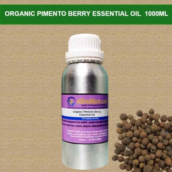 Organic pimento berry essential oil 1000ml