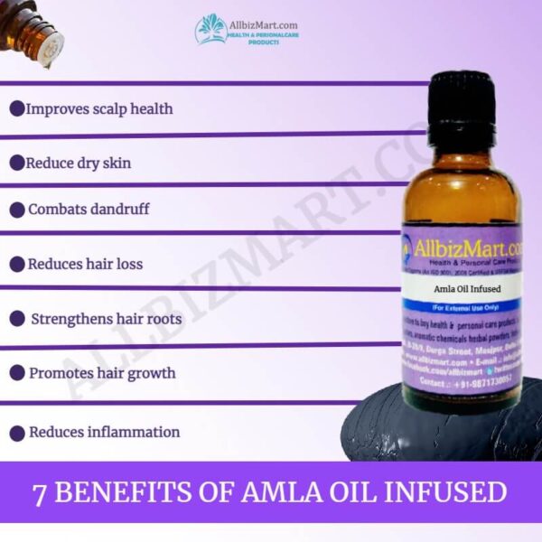 Amla oil nfused
