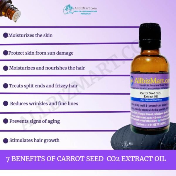 Carrot seed co2 extract oil