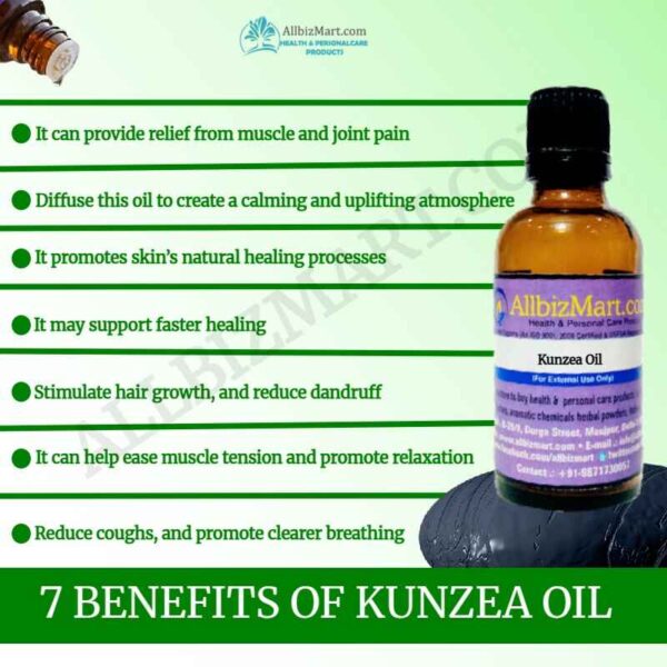 Uses benefits kunzea oil