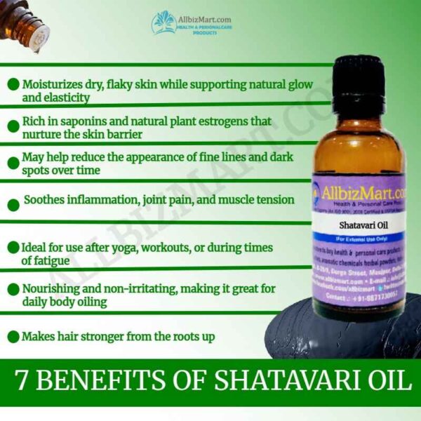 Uses benefits shatavari oil