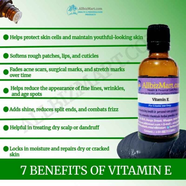 Uses benefits vitamin e