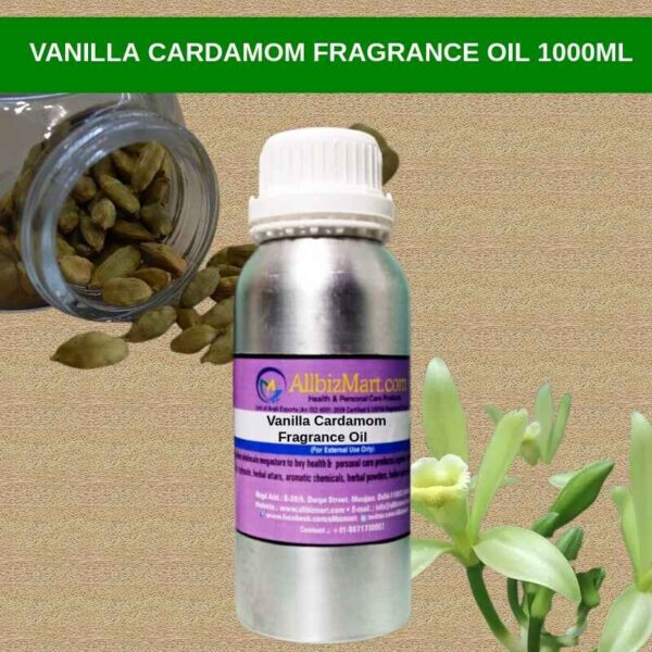 Vanilla cardamom fragrance oil bulk min