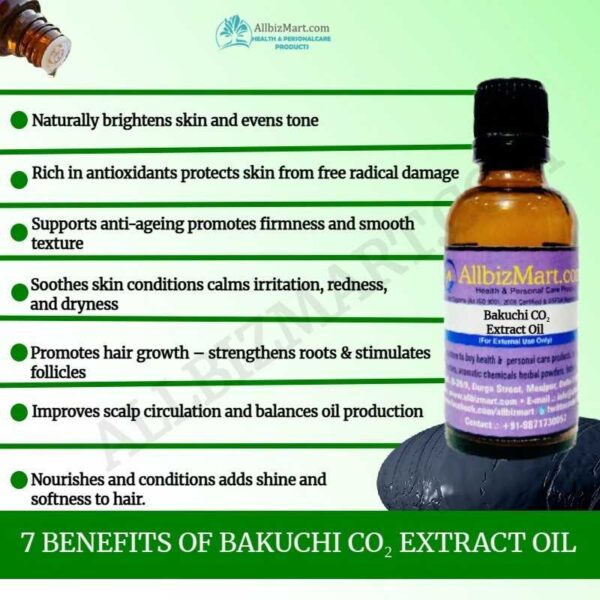 Uses benefits bakuchi co2 extract oil